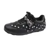26 Años Nuevo Color de Lunares Bloque de Color Retro Zapatos de Entrenamiento Alemanes para Mujer Primavera Nuevo Versátil Casual Suela Plana Deportivos Ligeros Zapatos Individuales