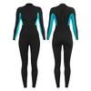 Traje de Neopreno para Buceo para Mujer, Traje de Surf de una Pieza con Mangas Largas, Engrosado, Cálido, Traje de Buceo Protector Solar, Personalización Transfronteriza