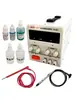 Máquina de Galvanoplastia para Automóviles, Herramienta de Pluma para Galvanoplastia por Cepillado, Equipo de Galvanoplastia Dorada para Interiores, Kit Pequeño de Solución para Galvanoplastia por Cepillado, Accesorios de Ferretería