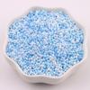 Horquilla Flecos con Cuentas de Vidrio Color Perla Opaco Super 2mm Hecha en Casa Flor de Cuentas para Manualidades DIY