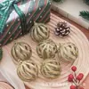 2026 Nuevo Superventas Transfronterizo Bola Navideña Hueca con Purpurina Colgante para Árbol de Navidad Decoración Festiva Arreglo de Lugar
