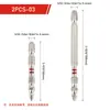 Juego de Brocas de Torque con Anillo Antideslizante de Doble Punta para Destornilladores Eléctricos, Accesorios de Herramientas Manuales para Ferretería Combinación PH2