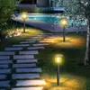 Lámpara Solar de Césped Nueva Transfronteriza Exterior Impermeable Casa Pequeña Lámpara de Tungsteno Decoración de Paisaje Lámpara de Palacio Pequeño Lámpara de Patio