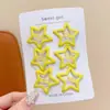 Pinzas de Pelo de Estrellas de Lunares de Colores para Niños, Pinzas BB para Flequillo y Cabello Suelto, Pasadores para Niñas y Bebés, Suaves con el Cabello, Pequeños Accesorios para el Cabello