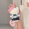 Auténtico Hellokitty Sanrio Sanrio Bolso Colgante Muñeco de Peluche Llavero Colgante para Mochila Escolar Muñeco