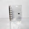 A5A6 Carpeta Simple de PVC Impermeable Transparente Carcasa Carcasa para Libreta de Mano Almacenamiento Libreta Núcleo de Repuesto Libreta Venta al por Mayor