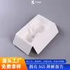 Fabricantes de bandejas de papel suministran prensado en seco y prensado en húmedo plegado productos electrónicos de revestimiento pulpa de caña de azúcar pulpa moldeada totalmente degradable revestimiento