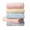 Toallas de Felpa de Coral a Rayas Anchas al por Mayor para Fabricantes, Paquete de 5, Suaves y Absorbentes, Toallas Unisex para Lavar la Cara, Beneficios de Regalo