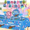 Amazon Borde Rayado Rígido Tema Ángel Suministros para Fiesta de Cumpleaños Bandeja de Papel Desechable Banderines Decoraciones