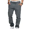 Amazon Europa e América Calças Compridas Casuais Esportivas de Trabalho Tático Masculino Soltas Retro Multi-Bolsos Hip Hop