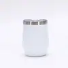 Taza de Huevo Acero Inoxidable 304 Termo para Coche Mini Taza de Agua 12oz Taza de Huevo con Recubrimiento en Spray Taza de Agua Portátil