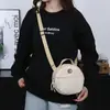 Bolso para Viajes Diarios para Mujer 2026 Estilo Nuevo Bolso Redondo Pequeño Bolso Cruzado Estilo Deportivo Simple Bolso para Teléfono Móvil Bolso de Hombro Versátil Casual