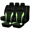 Funda Universal para Asiento de Coche de 5 Plazas con Cintura de Línea Única, Juego de 9 Piezas para Exportación a Sudeste Asiático, Rusia, África y Otros Mercados de Ultramar
