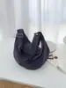 Bolsa de Ombro Transversal Esportiva de Nylon Resistente à Água Grande Capacidade Estilo Preguiçoso Tendência 2026