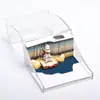 Casa de Papel Mágica Escultura de Papel Estéreo 3D Notas Adhesivas Desprendibles Productos Culturales y Creativos Aeroespaciales Construcción de Sueños Nuevos Productos Aeroespaciales Regalos y Recuerdos Transfronterizos