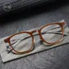 Monturas de Gafas de Lámina de Titanio Puro para Hombres y Mujeres, Monturas de Lámina de Titanio, Monturas de Gafas Personalizables para Graduación, Gama Alta y Elegantes para Miopía