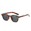 Óculos de Sol Novos 2024 com Armação Tartaruga Feminino Retro Ins High-end Personalizado Protetor Solar Óculos de Sol Anti-UV