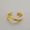Pulsera de estilo minimalista fresco y de calidad ins, diseño versátil, pulsera elegante, oro de 18 quilates