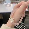 Pulsera de Borla con Cuentas Inspirada en Novela para Mujer, Diseño Nicho, Alto Valor Estético, Personalidad Única, Versátil Pulsera de la Amistad Tendencia