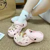 Otoño e Invierno Lindo Marrón Peludo Estrella Moda Lindos Accesorios Zuecos DIY Extraíbles Versátiles Hebillas para Zapatos