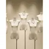 Soporte de Exhibición Modelo Original de Cuerpo Plano de Gama Alta Maniquí Muñeco Accesorios Tienda de Ropa para Mujer Maniquí de Vitrina de Tienda de Ropa de Medio Cuerpo Femenino