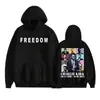Sudadera con capucha Libertad Conmemorativa de Justice Charlie Kirk Ropa para Hombre Moda Calle Alta Deportiva Casual Sudadera