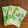 Bolsa de hueso de flor tricolor bolsa de embalaje de alimentos de oliva té perfumado fruta seca bolsa sellada fondo plano autosellable bolsa de plástico