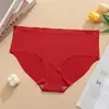 Nuevas Bragas Sin Costuras de Seda Hielo Fina para Mujer, Cintura Media, Color Sólido, Transpirables, de Secado Rápido, Levanta Glúteos, Estilo Sexy para Mujeres Jóvenes