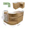 Supermercado Tienda de Conveniencia Exclusivo Mesa de Caja Registradora Gabinete para Cigarrillos Estante Combinación Tienda para Madres y Bebés Farmacia Esquina Pequeña Barra