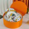 Tigela de arroz de luxo de alta qualidade série circo infantil porcelana óssea 6 tigelas 6 colheres prato copo caixa de presente embalagem presente presente
