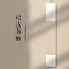 Eje colgante Zen en blanco rollo de caligrafía papel de arroz medio maduro pintura colgante china nueva montado al por mayor fábrica de impresión recto
