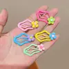 Grampo de Cabelo Nuvem para Crianças BB Clip Clip de Testa Acessório de Cabelo para Meninas, Ornamento de Cabelo para Fios Soltos, Presilha para Franja Lateral, Grampo Colorido