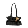 Bolsa de ombro feminina estilo francês de nicho para o dia a dia, nova moda 2026, bolsa simples, bolsa tote de alta qualidade e requintada