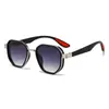 Nuevas Gafas de Sol de Moda con un Estilo Popular en Línea, Moda Europea y Americana, Protección UV, Gafas de Sol de Montura Completa