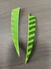 Penas de Flecha de Pena Natural Listradas de 4 polegadas em Formato de Escudo/Gota d'Água Penas de Peru Acessórios para Arco e Flecha DIY Atacado em Estoque