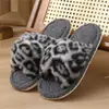 Pantuflas de Algodón para Mujer para el Hogar y Uso Exterior, Pantuflas Cálidas de Piel Sintética con Suela Gruesa para Maternidad, Pantuflas de Algodón para Mujer con Suelas de Espuma Eva