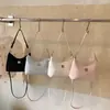 Bolso de hombro de moda de diseño nicho estilo coreano para el día a día, nuevo bolso cruzado de verano 2026 para mujer, bolso simple de tela suave para debajo del brazo