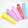 Clipe jacaré de plástico 4,8 cm Grampo de cabelo cor de doce 7,8 cm Acessórios DIY Clipe de ponta Headwear infantil Atacado