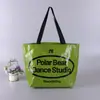 Bolsa de Tote de Compras Tejida de PP Laminado Color Plástico Impresión a Color Portátil Creativa Promocional Publicitaria Regalo Bolsa Tejida Impresa con Logo