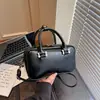 Bolso de Mano Retro de Alta Gama Estilo Coreano para Viajes Diarios Nuevo Bolso Boston 2026 Bolso de Hombro Femenino Bolso Cruzado para Viajes Diarios