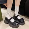 Moda Retro Zapatos Mary Jane para Mujer Zapatos Lolita Estilo Hada Francesa Tacones Altos Zapatos Planos para Mujer 2026 Nuevo Estilo Verano y Otoño