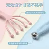 Masajeador de Mano de Bola Rodante con Cabezal de Cinco Garras Portátil Masajeador Meridianos Terapia de Masaje Capilar Portátil