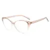 Óculos de Sol Feminino Estilo Literário Olho de Gato Europeu e Americano para Comércio Exterior, Liso, Retrô, Anti-Luz Azul, Masculino Transfronteiriço, Nova Moda, Atacado, Moda Tendência