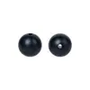 Cuentas de Silicona de 15 mm, Redondas para Pulsera de Abalorios DIY, Llavero, Accesorios para Joyería, Cuentas Sueltas al por Mayor en Stock