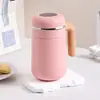 Copo de Água para Escritório com Logo Personalizado Copo de Viagem Portátil de Alto Valor Copo Térmico de Aço Inoxidável de Nicho High-End