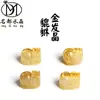 Cristal de luxo: Pingente Pixiu de quartzo rutilado dourado natural, acessórios de joias DIY Pixiu de cristal de titânio rutilado dourado