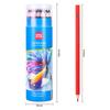 Deli 7071-36 - Plomo de color soluble en agua para estudiantes y niños, 36 colores, para principiantes en dibujo artístico