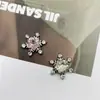 Accesorios de Aleación con Forma de Copo de Nieve Incrustado de Diamantes Estilo Coreano, Elegantes Joyas de Estrella de Seis Puntas, Accesorios Hechos a Mano de Gama Alta, Accesorios para el Cabello, Materiales para Fundas de Teléfono Móvil