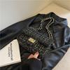 Lujo de Entrada Avanzada Bolso de Cadena Estilo Chanel de Tela de Lana 2024 Nuevo Estilo Bolso de Axila para Mujer