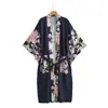 Cardigan Kimono de Verano para Mujer Estilo Europeo y Americano 2024, Multicolor, Cola de Sirena 23041